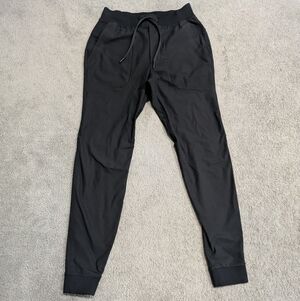 Lululemon Pants Mens Sz Small Black ABC Joggers Warpstreme Drawstring Zip Pocket